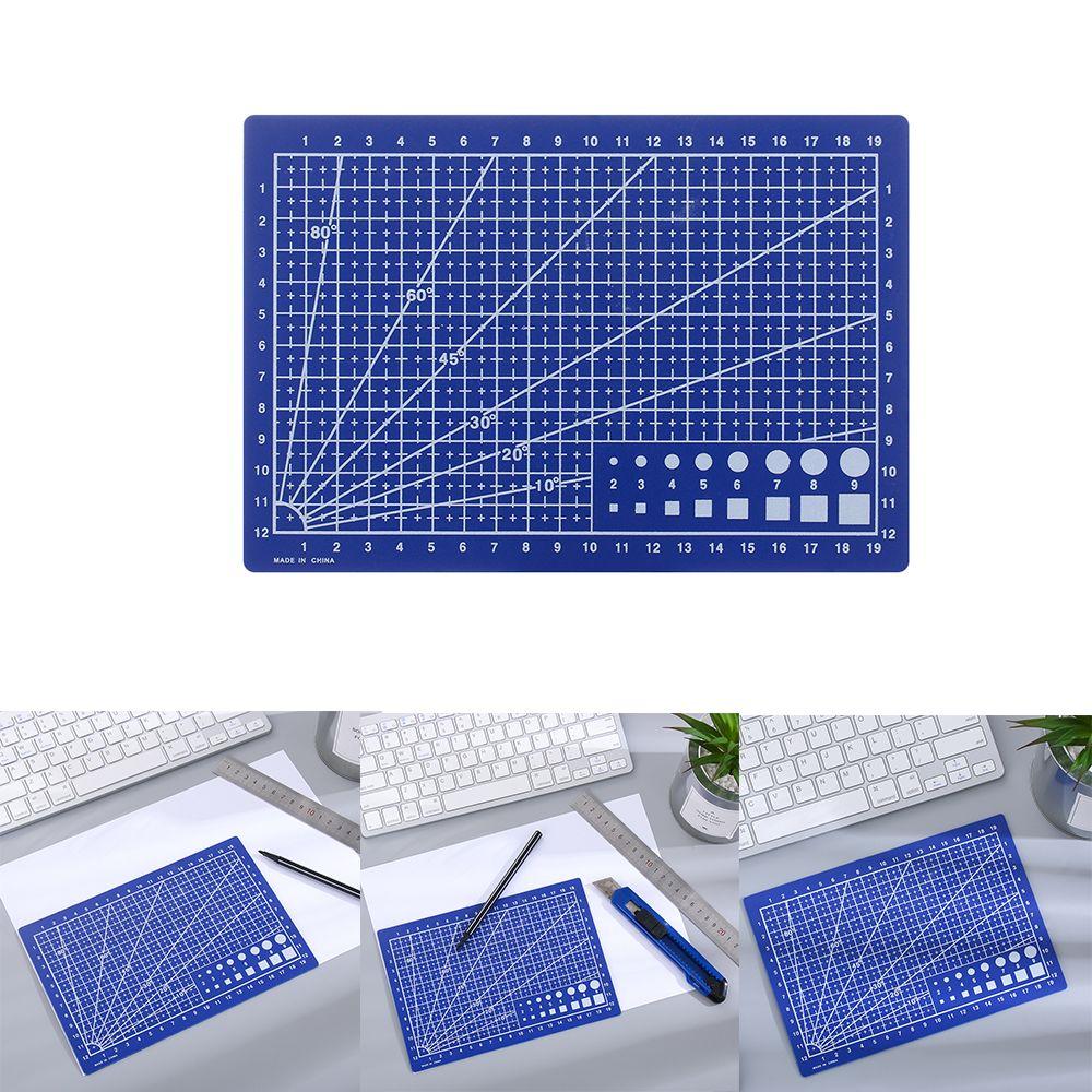 Non-slip Fabric Craft Card Cutting Plate Sewing Tool Paper Board A5 Grid Lines Cutting Mat