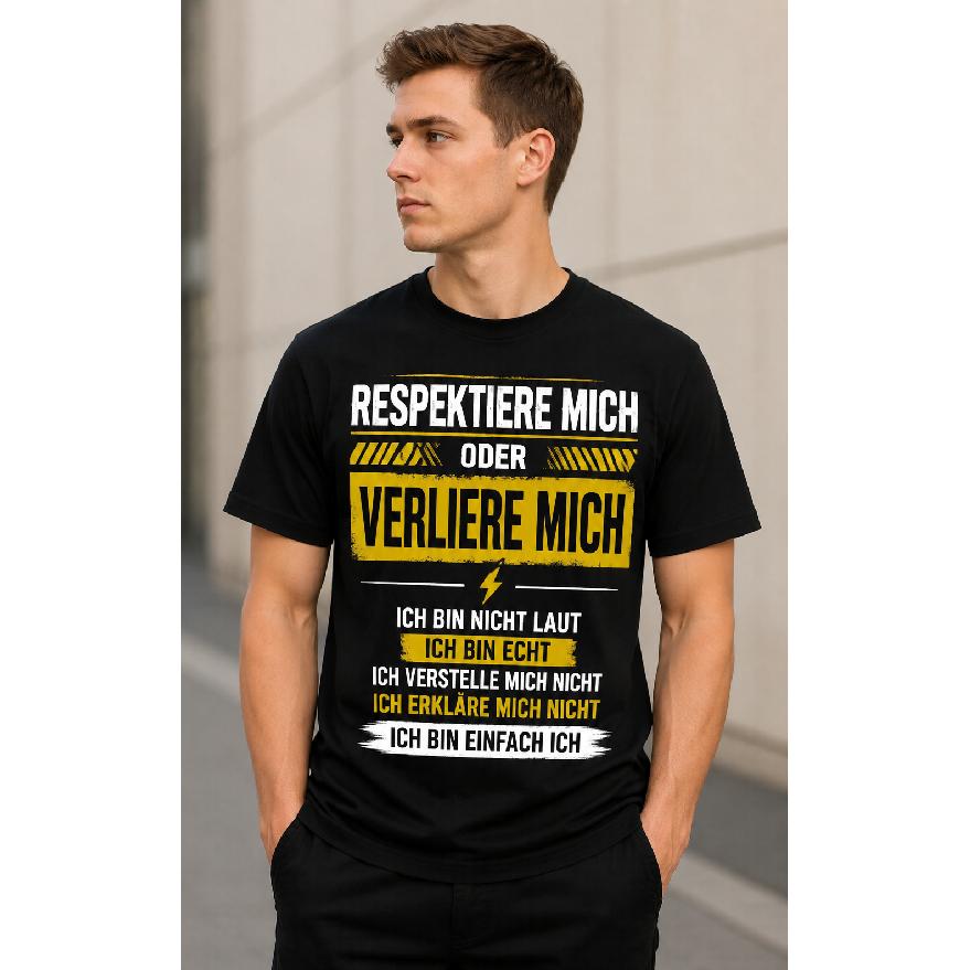 Men's Short Sleeve Crew Neck T-Shirt with Bold German Graphic Print, Relaxed Fit Soft Cotton Feel for Casual Daily Wear and Street Style Outfits