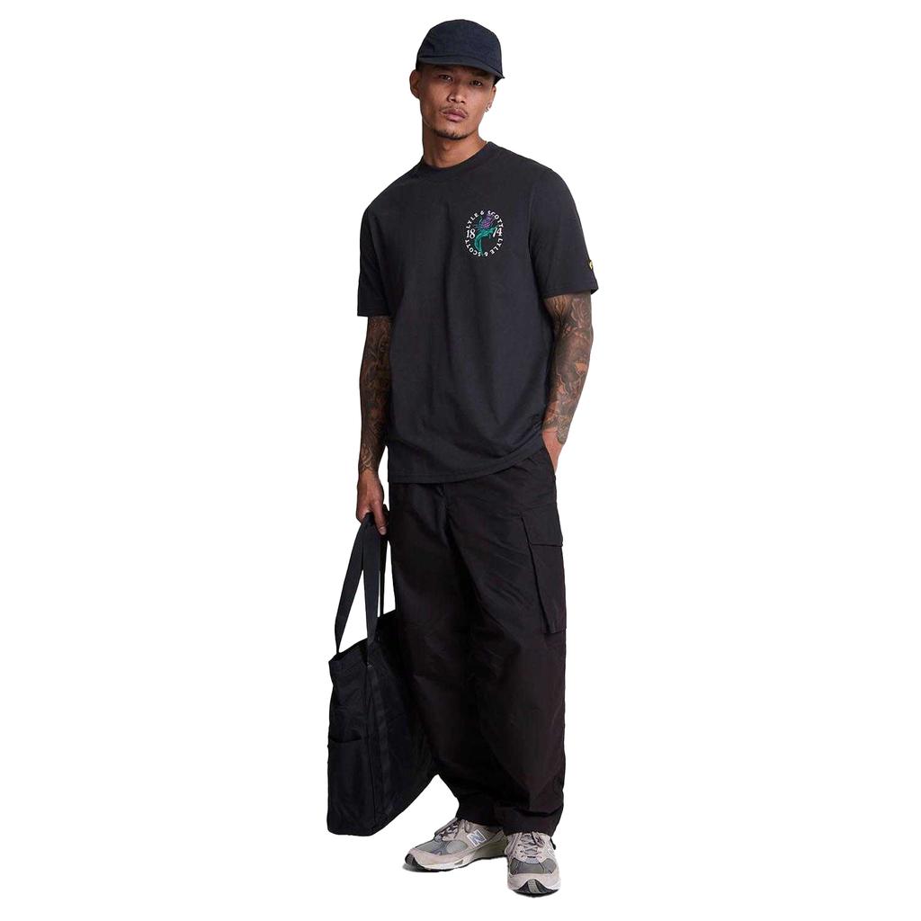 Lyle & Scott Mens Thistle Back Print T-Shirt