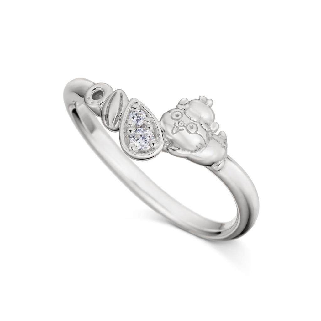 Персонажи Sanrio CoroCoro Kuririn Аксессуар COROCOROKURIRIN Кольцо Серебро Популярный Подарок [U-Treasure] Женский (нет. 13)