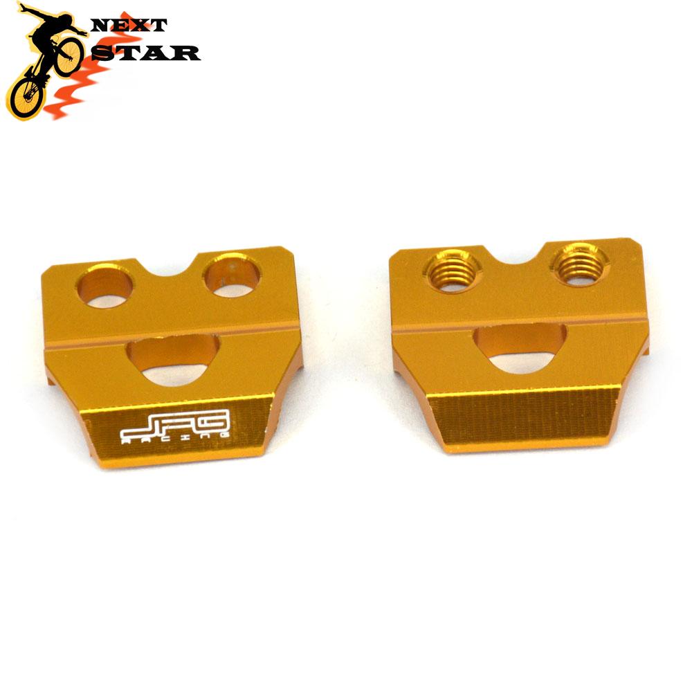 Motorcycle Front Rear Brake Hose Snap Line Hose Holder Cable Clamp For Suzuki RM125 RM250 RMZ250 RMZ450 DRZ400SM RM RMZ 125 250