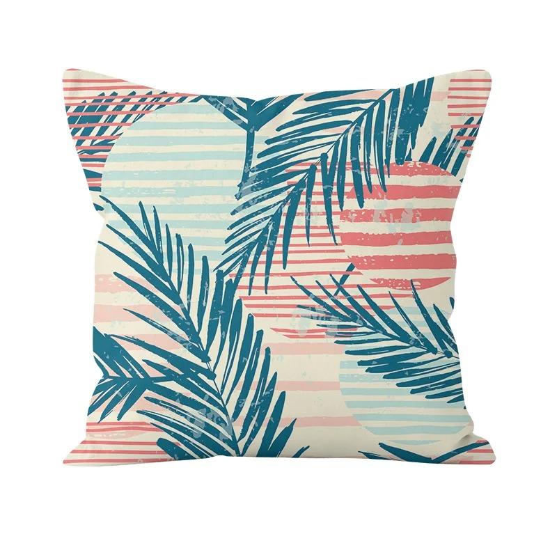 Цветочный узор Декоративная наволочка Офис Гостиная Автомобиль Украшения Дома Наволочка