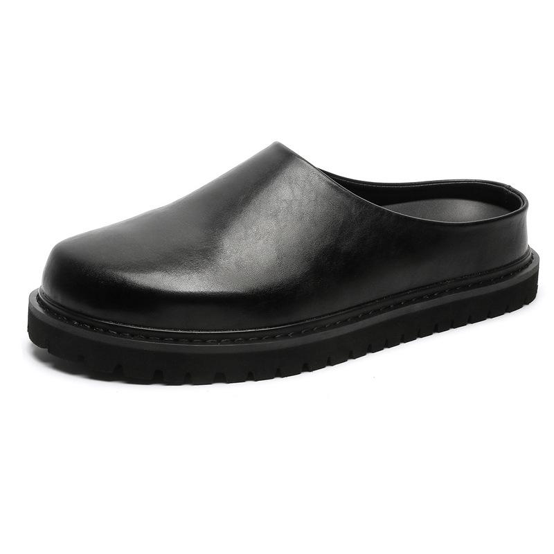 Летние ретро тапочки в британском стиле для повседневной носки - 18887-A