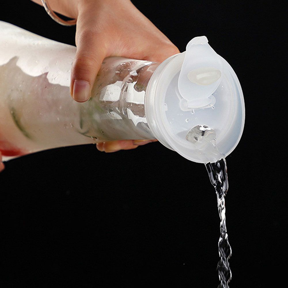 for Cold Drink With Lid Tea Jug Transparent Water Carafe Water Bottle Juice Pitcher Lemonade Jar