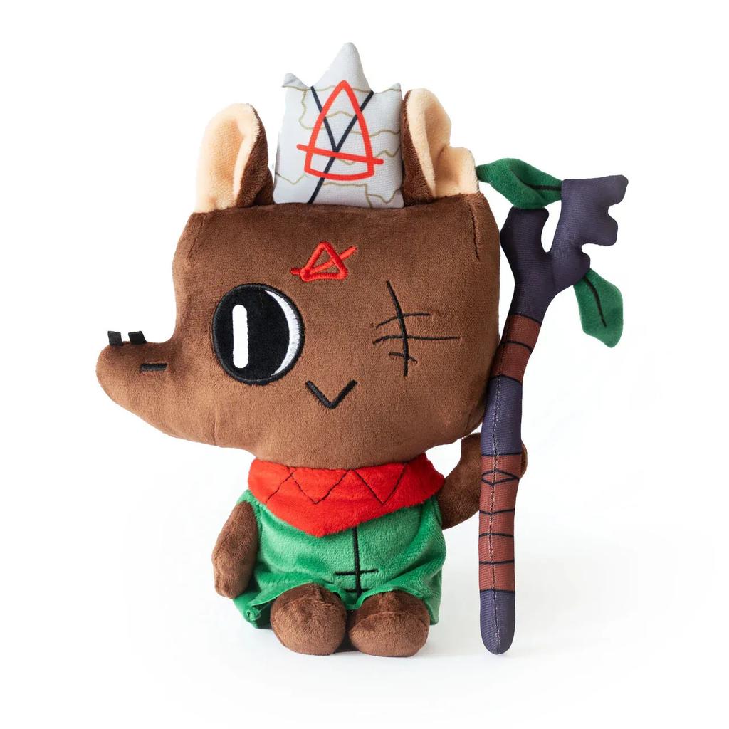 Мягкая игрушка 25 см Игра Культ Ягненка Милый Нариндер Овечка Леший Плюшевая Игрушка для Детей Фанатов Косплея Подарки на День Рождения Праздники Коллекционирование