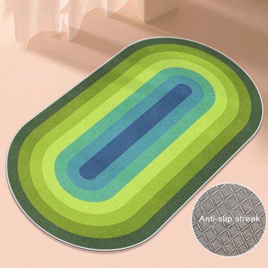 100x50 см Радужный коврик для прыжков со скакалкой, двусторонний противоскользящий силиконовый коврик, противоударный коврик для фитнеса и упражнений, домашний прикроватный ковер