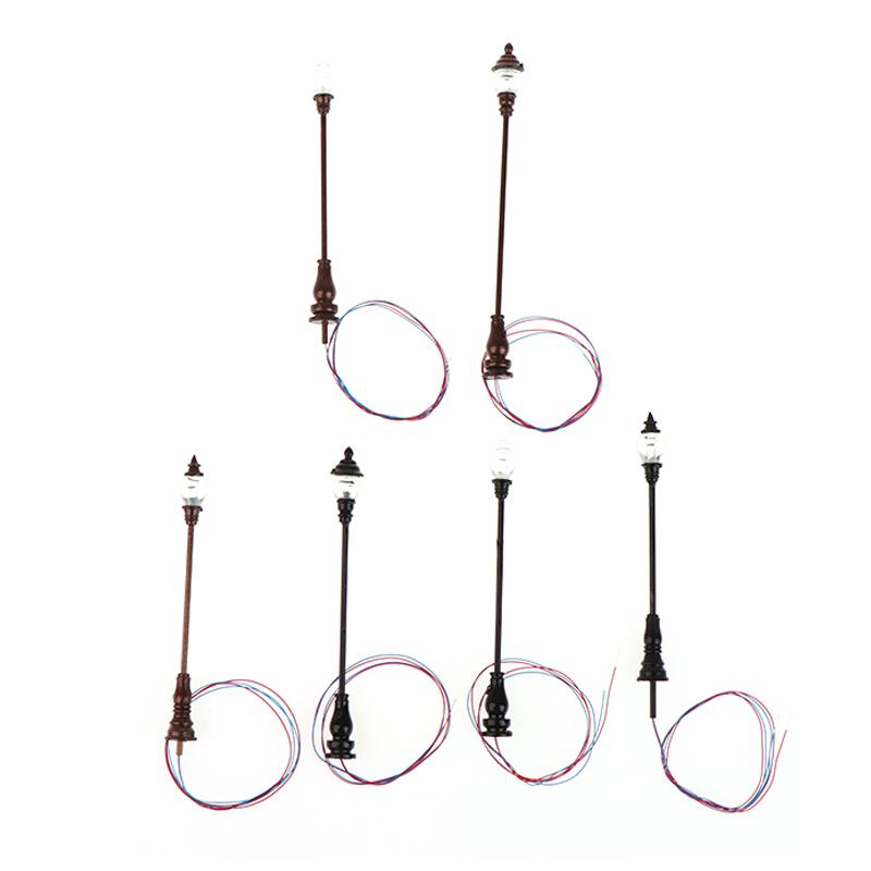 1:Лампы 3В масштабной модели мини привели уличные фонари белого света для микро- сцены