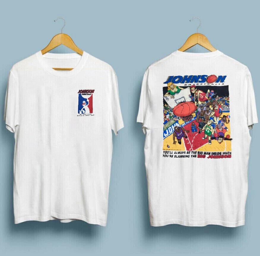 Футболка 90-х BiG Johnson BASKETBALL 1995 BIG BALLS S-5XL
