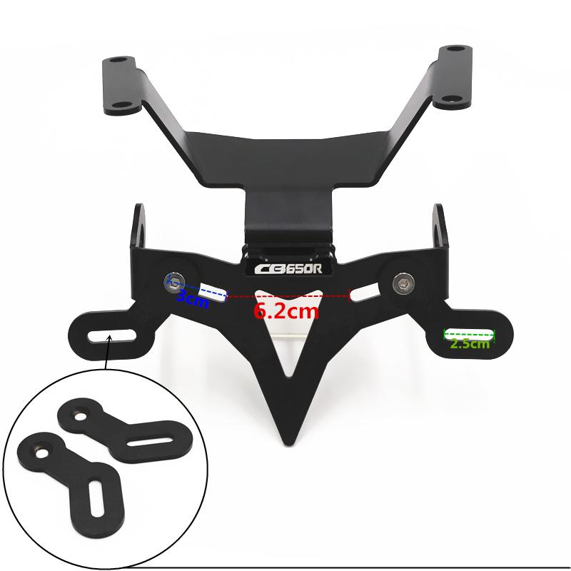 Держатель номерного знака для Honda CB650R CB650F CBR650R CBR650F аксессуары хвост аккуратное крыло элиминатор регистрация