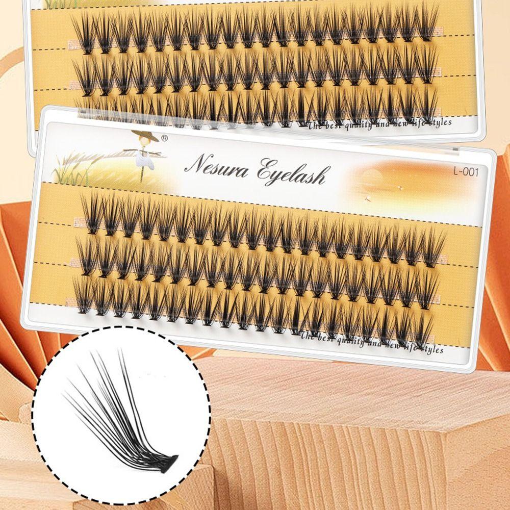 Segmented Individual Cluster Eyelashes 8-15mm L Curl False Eyelashes Eyelash Extension
