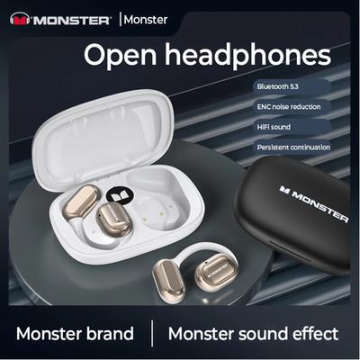 Открытые наушники Monster AC100 BT 5.3 беспроводные наушники с заушниками и шумоподавлением