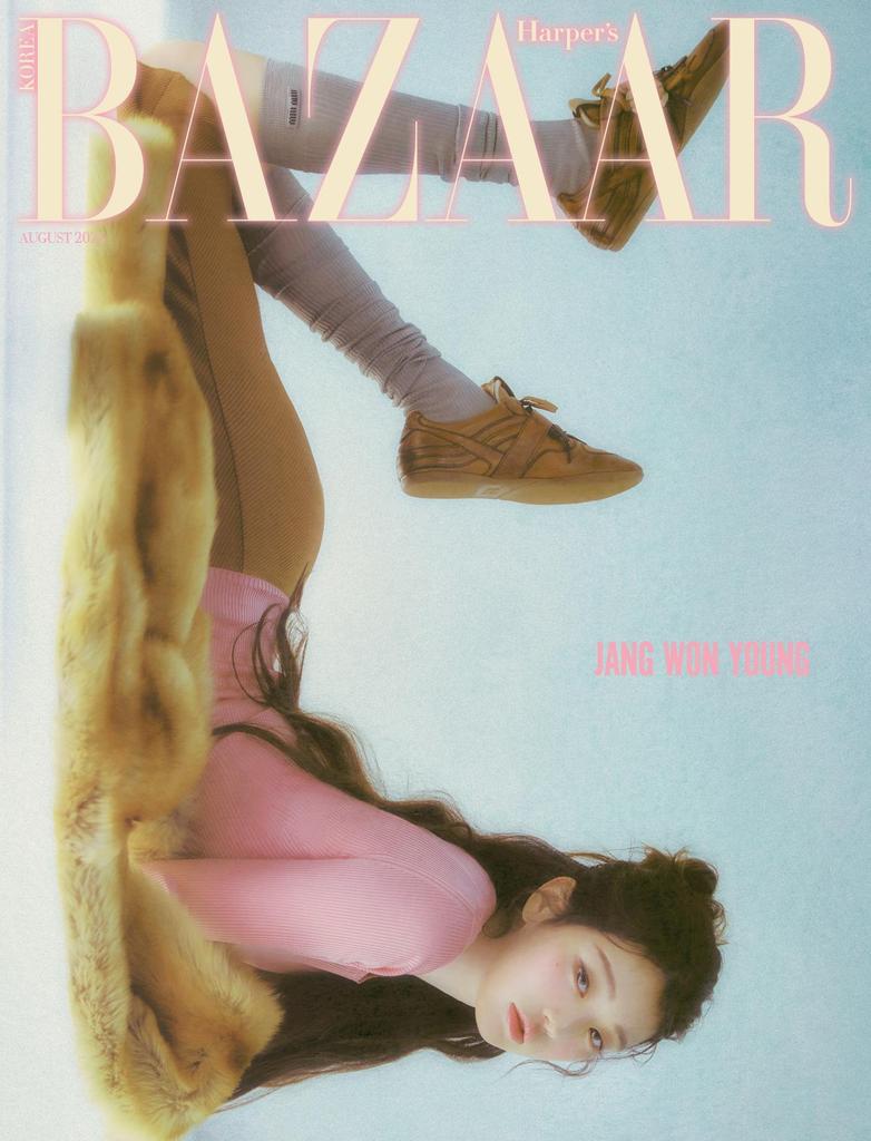 HARPER'S BAZAAR Korea 2025 Август IVE JangWonyoung,Xdinary Heroes,Baby Don't Cry