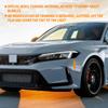 For 2025 2025 2025 2025 CIVIC SEDAN & HATCHBACK Headlight Side Marker Front Precut SMOKE Vinyl Tint Overlays Car Accessories