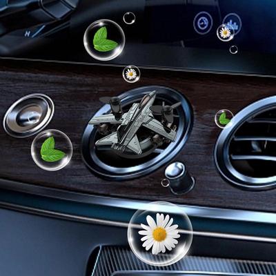 Вертолет Автомобильный освежитель воздуха Ароматические ломтики для автомобильного вентиляционного зажима Декоративный вентиляционный зажим Аксессуары Ароматические ломтики Интерьер автомобиля
