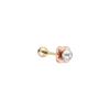 Tirr Lirr 14K Pink Gold Pansy Pearl Piercing TESK4P20635M-3