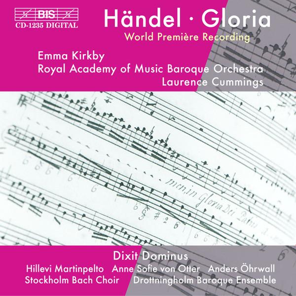 CD КОРОЛЕВСКАЯ АКАДЕМИЯ МУЗЫКИ БАРОЧНЫЙ ОРКЕСТР Гендель Gloria Dixit Dominus BISCD301235 BIS 2003 Европа Классика Б/У