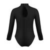 Child Long Sleeve Mock Neck Professional Ballet Dance Leotard Girls Gymnastics Bodysuit Unitard
