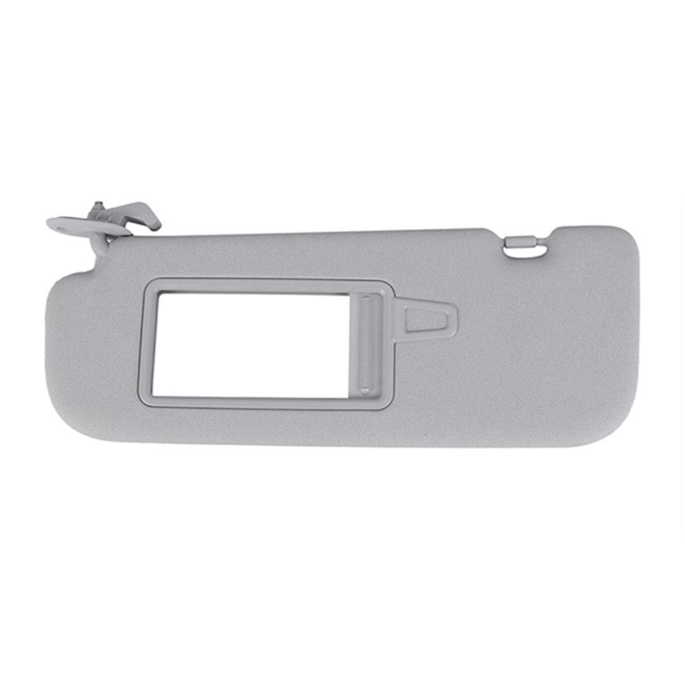 Driver Left Side Gray Sun Visor Makeup Mirror For Hyundai Elantra 2011-2015