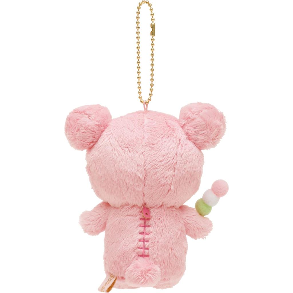 San-X Rilakkuma "Sakura Theme Plush Toy" Hanging Plush Toy Rilakkuma MV22401 Size: Approx. H120 X W95 X D50mm