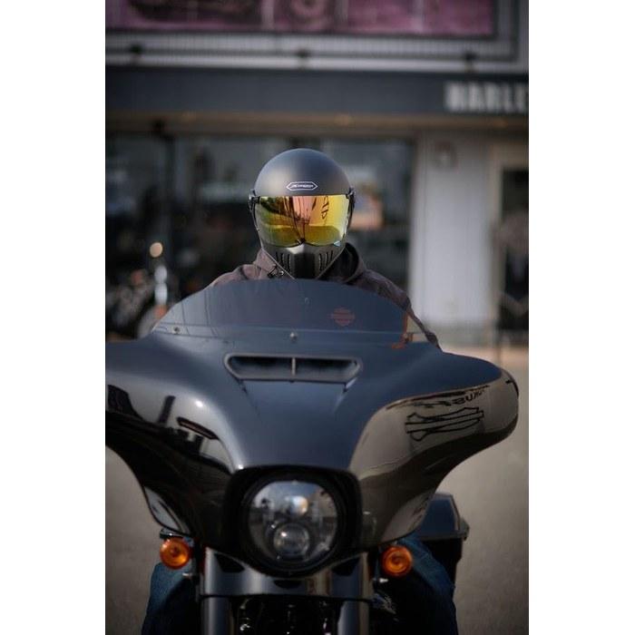 HORIZONHELMETS Full Face Helmet JADE Matte Black (XL: 60-62cm)