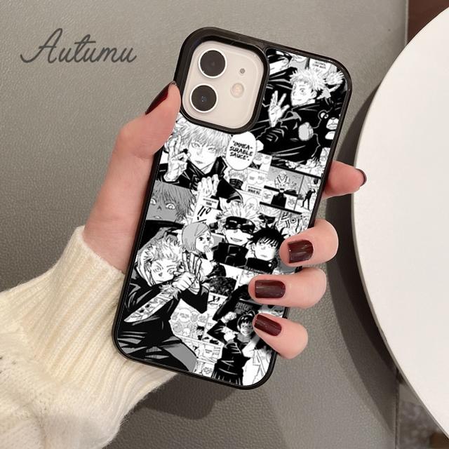 Чехол для телефона Jujutsu Kaisen Satoru Gojo для iPhone 11 12 13 14 Pro Max mini XR XS SE 2020 6S 7 8 Plus Samsung Galaxy S21 S22