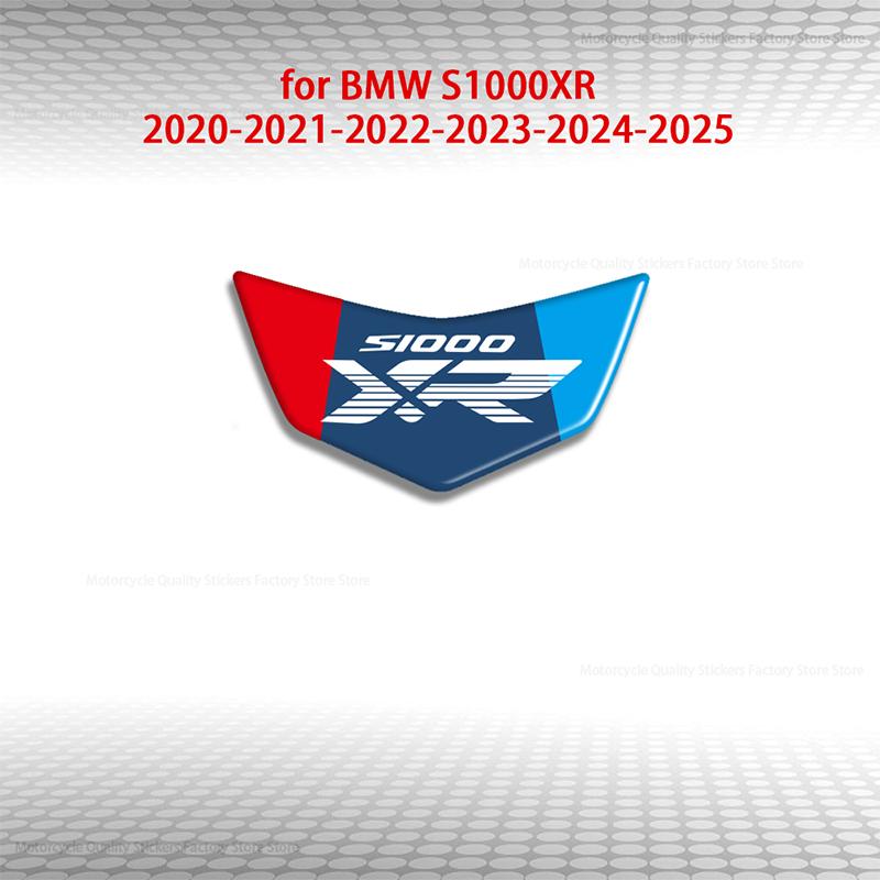 3D Гелевые Наклейки на Передний Обтекатель Подходят для BMW S1000XR 2020-2025 Водонепроницаемый Винил Устойчивый к Царапинам Морозостойкий Защитный Комплект Наклеек для Модификации Мотоцикла