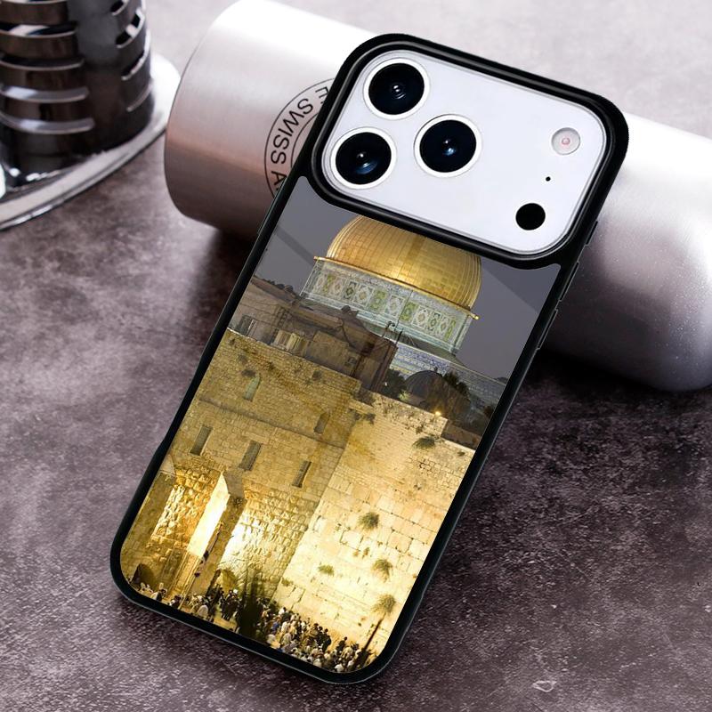 Чехол для телефона Иерусалим Западная стена плача для iPhone 17 16 15 Pro Max Air 14 13 12 11 Plus Ударопрочный чехол