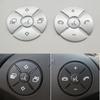 Steering Wheel Model Button Switch Sticker Cover Trim For Mercedes Benz R 2009-2017 ML GL 2010-2011 CLS 2008-2009 SLK 2009-2010