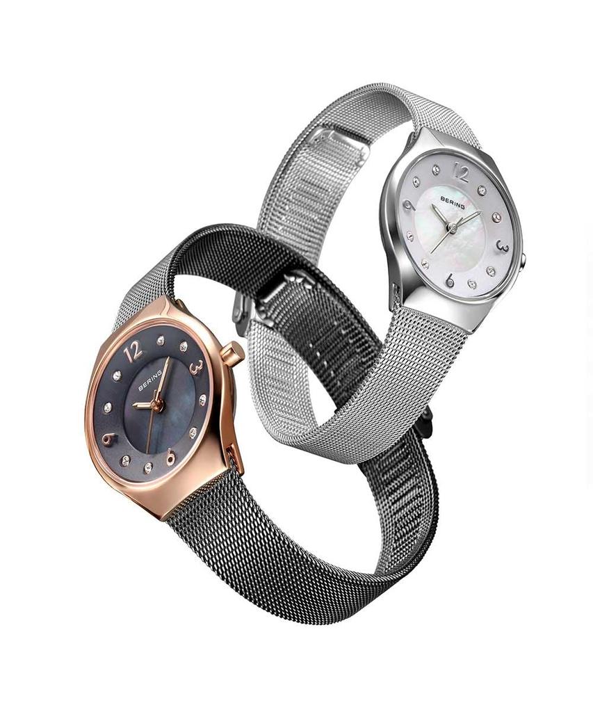 BERING Часы Classic Scandinavian Curving Mesh Classic Scandinavian Curving Mesh Imported Women's 11427-262-J [Обычный продукт]