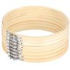 Embroidery Hoops Adjustable Cross Stitch Frame Circle Embroidery Stretch Clip Sewing Tools8Pcs 20cm