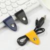Data Line Wire Ties Cable Winder Cord Holder Organizer Cable Management Leather Cable Straps