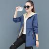 Women‘s Windbreaker Jacket Ladies Hooded Coat