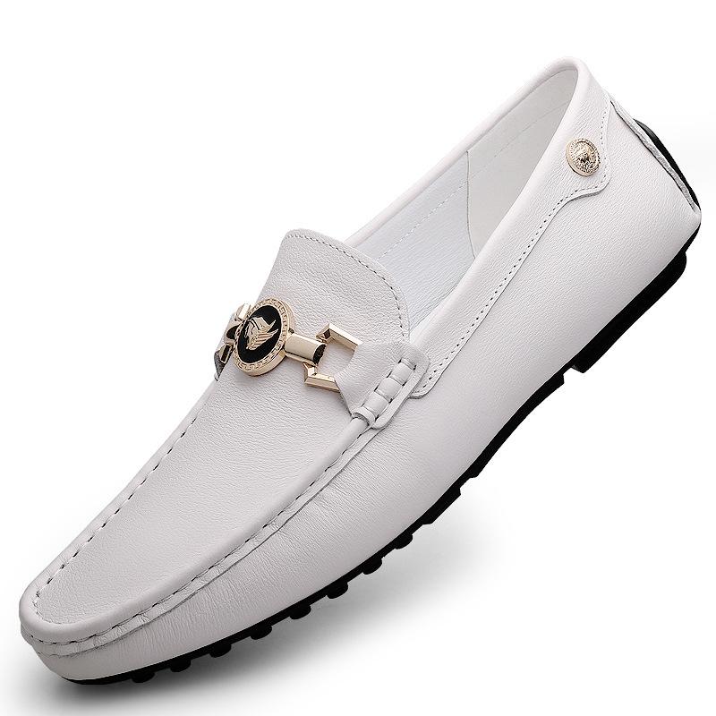 Doudou Shoes Men's Casual Trend Four-season Shoes Lazy Breathable One-pedal Shoes Driving Men's Shoes