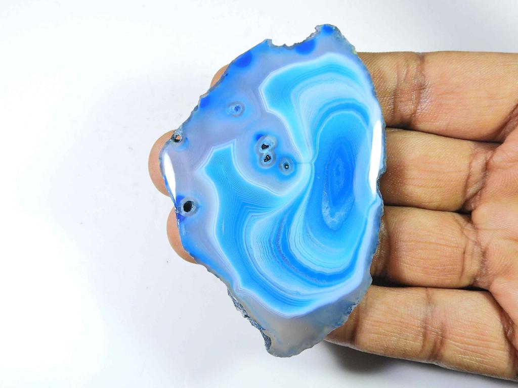 214Cts. Окрашенный друзовый агат, фантазийный лечебный кристалл, драгоценный камень, россыпью, 51X88MM SK-2311