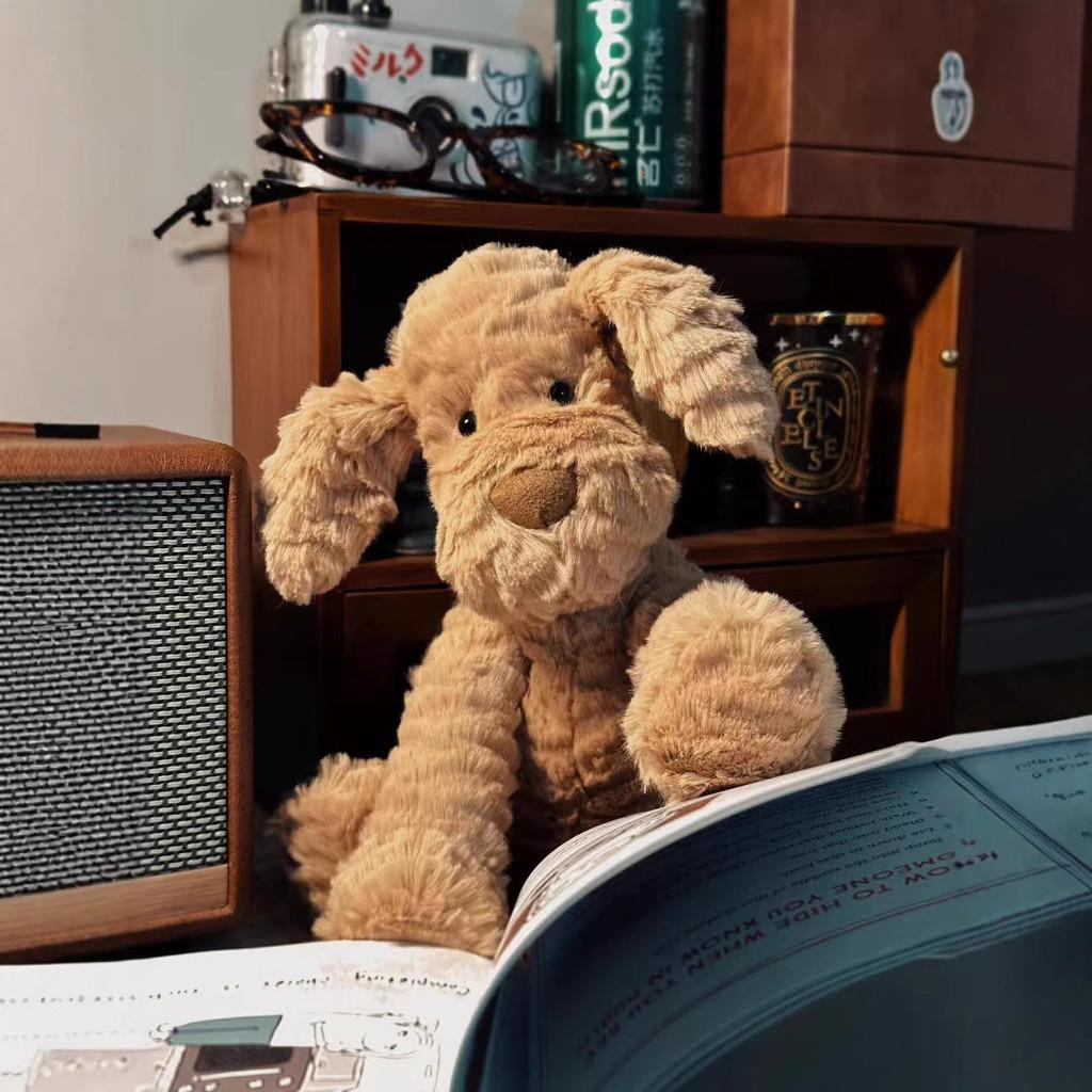 Jellycat Fuddlewuddle Щенок Плюшевая Игрушка Животное Мягкая Кукла Украшение Детский Подарок