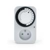 Energy Saveing French Mechanical Timer Socket Mechanical Outlet Protector  OFF/ON Appliance