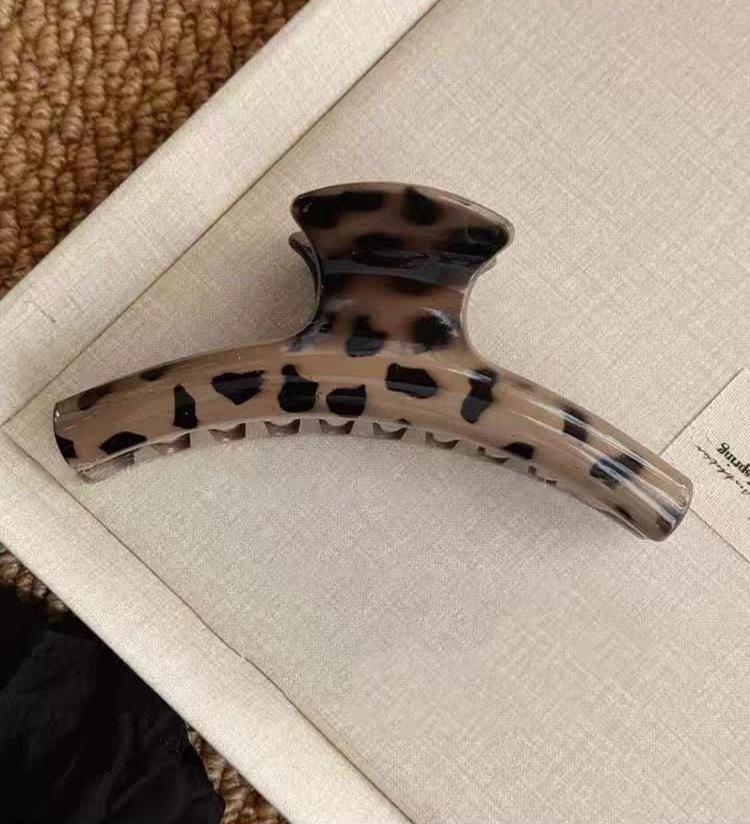 Корейская ретро большая заколка-краб для густых волос - Заколка-краб для волос высокого класса для прически пучок 2025