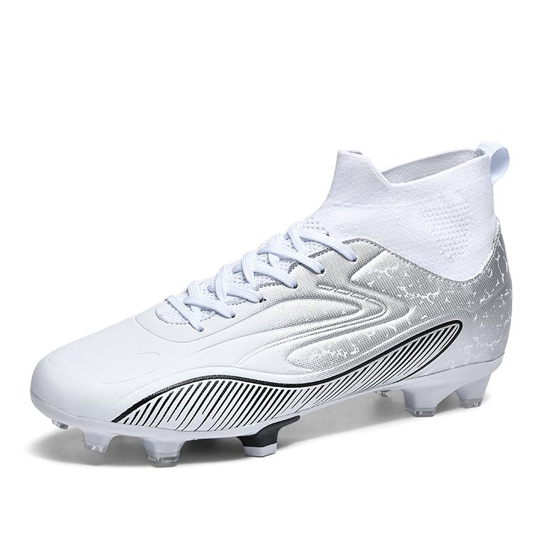 Модные мужские футбольные бутсы FG/TF Turf Soccer Cleats тренировочная обувь модный дизайн высококачественные уличные кроссовки высокие футбольные бутсы 45