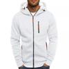 Men's Autumn and Winter Hoodies Long Sleeve Sweatshirt Zipper Design Hooded Sweatshirt for Men Clothing Sportswear Slim Fit Casual Jacket