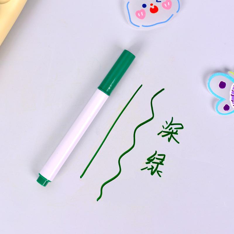 Мелки жидкие смываемые Dingdong - 12 флуоресцентных цветов для классных досок