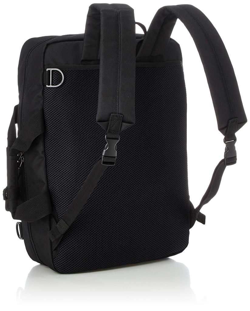 3WAY Business Bag Rucksack Shoulder Bag Black [Virtax] 56-57