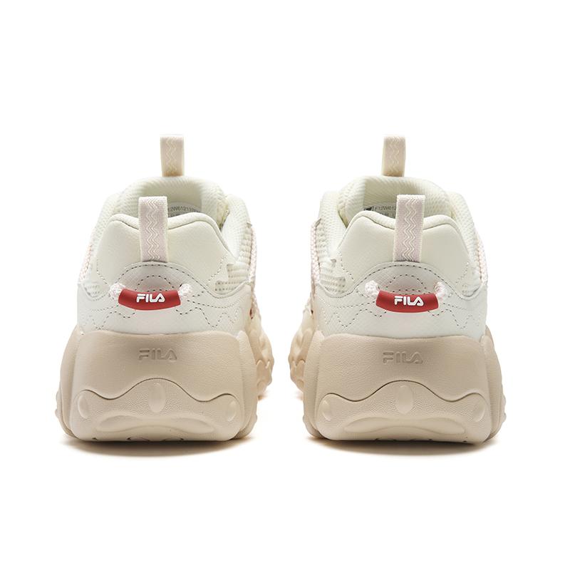 Fila FLUID 6 Амортизация Устойчивость к истиранию Покрытие Легкие Низкие Массивные Кроссовки Женские Цвет: Сладкая Кукуруза Желтый F12W612137FSM