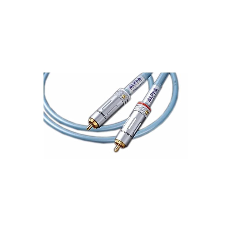 RCA-кабель FURUTECH ADL, Коаксиальная конструкция, Пара 1,0 м, ALPHA-LINE1