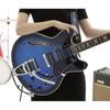 VOX Electric Guitar Bigsby Bridge with 3 Single PUs Bobcat S66 with Bigsby Sapphire Blue Semi-Hollow