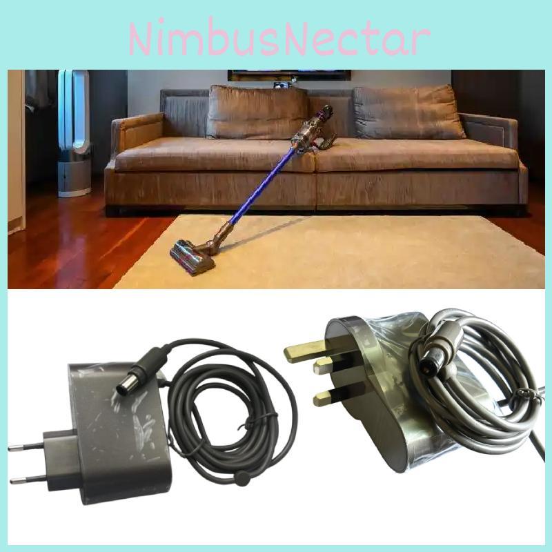 Зарядное устройство для пылесоса Dyson с индикатором для совместимости с напряжением ЕС и Великобритании