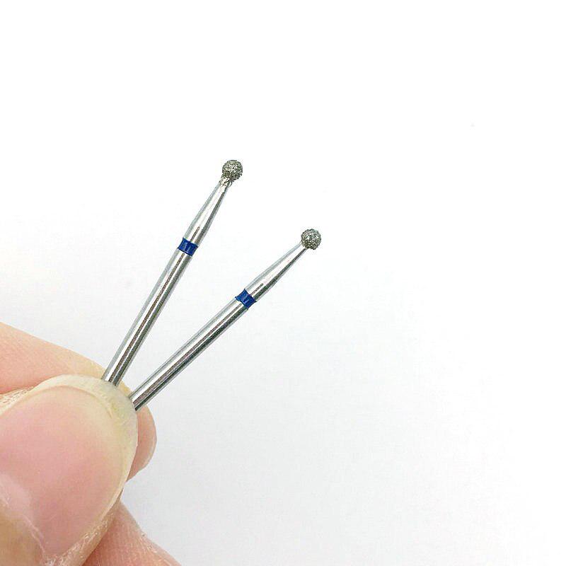 10 шт. алмазные стоматологические боры для высокоскоростной ручки наконечника 1,6 мм инструменты для полировки зубов стоматолога BR-X31