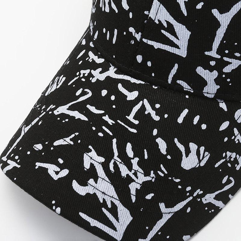 Мода Новое Граффити Женщины Мужчины Бейсболка Женская Мужская Дышащая Кепки Снэпбэк Черная Повседневная Солнцезащитная Шляпа Кепка Для Женщин Мужчин