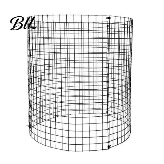 Tree Bark Protector Plant Cage, Wire Mesh Panels with Stakes And Zip Ties, Metal DIY Protection Grid Cage for Protecting Vegetables Flowers