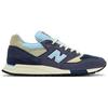 New Balance 998 Сделано в США 'Navy Chrome Blue' Мужские U998CB