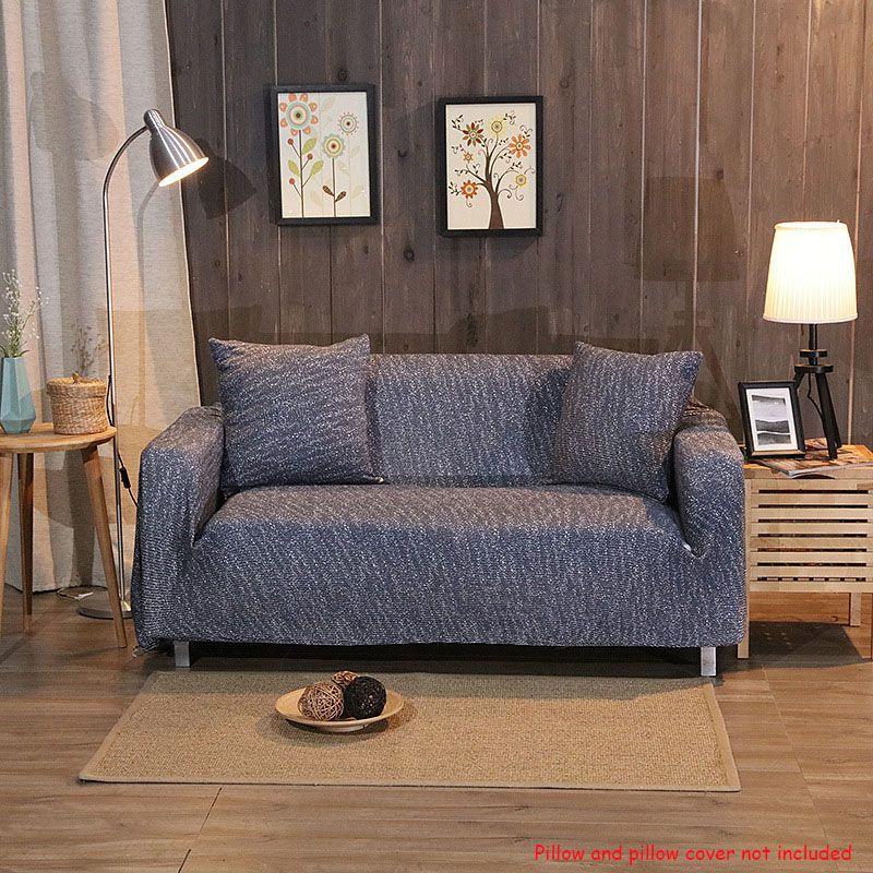 Super Soft Sofa Cover Stretch Elastic Fabric Sectional Couch Slipcover